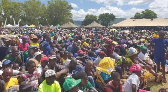"A Charlatan" As President Mnangagwa Addresses "Thousands Of People" Today