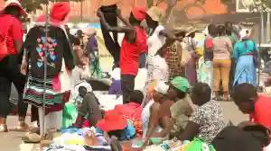 A Group Of Bulawayo Informal Traders Resist Relocation