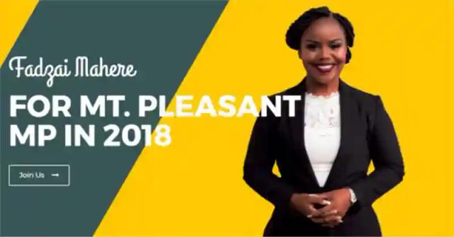 Advocate Fadzayi Mahere to stand for MP in Mt Pleasant in 2018 Elections
