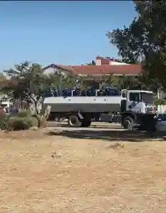 Anti-riot Police Disperse Kwekwe Polytechnic Students Demo