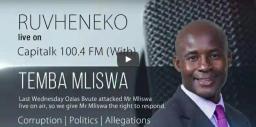 Audio: Verbal Exchange Between Ruvheneko & Temba Mliswa On Live Radio As Guest Accuses Host Of Setting Him Up