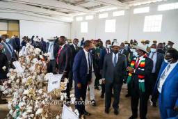 Botswana President, Mokgweetsi Masisi, Officially Opens Agric Show