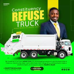 Budiriro South MP Chigumbu Mobilising Funds To Buy A Refuse Truck For The Community