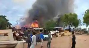 Bulawayo's Spamprekini Market Burns