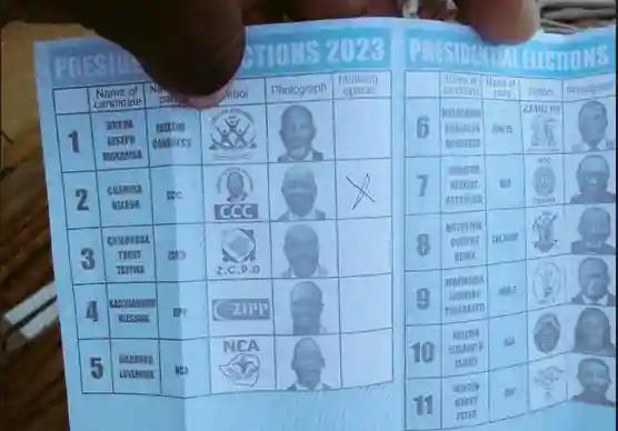 CCC Drags ZEC To Court Over Ballot Papers