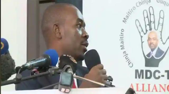Chamisa Says Those Who Demonstrated On August 1 Were Stupid