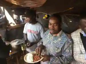 Chamisa Shocks Aides, MDC Officials By Eating In Public