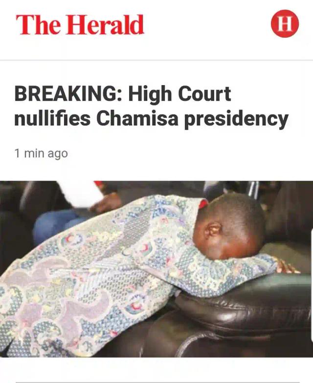 'Chamisa Should Simply Resign'
