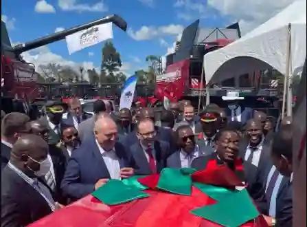 Charamba Responds To Online Criticism After Belarusian Tractor "Embarrasses" Mnangagwa