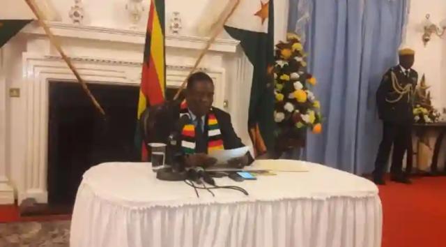 Cyclone Idai: Mnangagwa Declares National Mourning Days