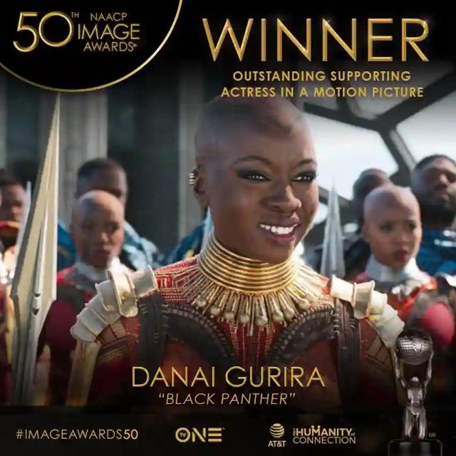 Danai Gurira Gets A NAMA Award