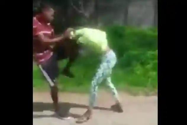 Disturbing video of Zimbabwean young man hitting a woman circulates on social media