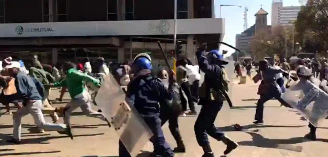 "Do You Expect The Police To Fold Their Arms," Zimbabwe Opposition Political Leader