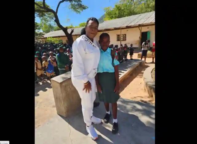 Dorcas Moyo Buys School Uniforms And Pays Fees For Young "Super Fan"