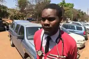 Dr Magombeyi Leaves The Zimbabwe Hospital Doctors Association