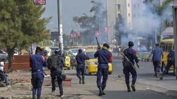 DRC: Police And Opposition Supporters Clash Over Elections