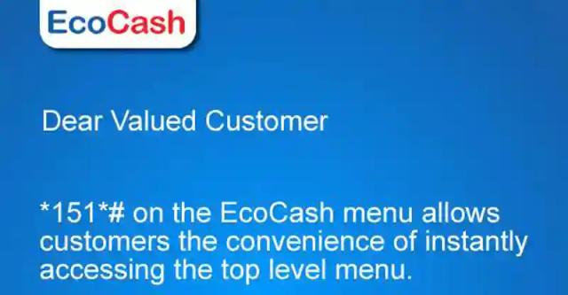 EcoCash Reassures Customers Of Security on EcoCash, Dismisses Hoax Message