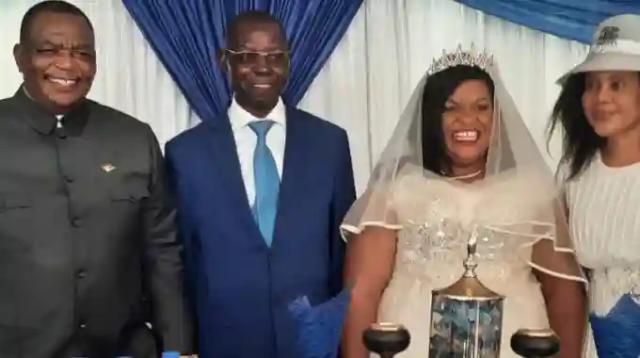 ED Congratulates Sanyatwes On The Renewal Of Their Wedding Vows