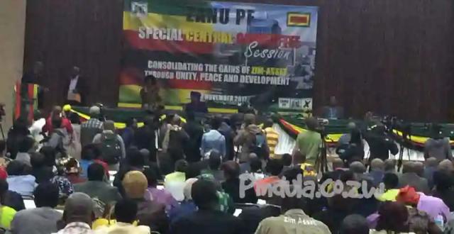 "Exclusive: Live updates of ongoing Zanu-PF Central Committee Meeting in Harare"