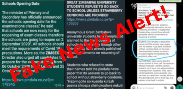 Fakes News Alert: Some WhatsApp Stories Claiming To Be From Pindula, Are Not.