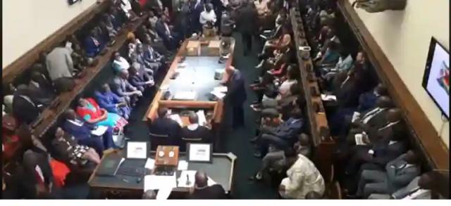Female Parliamentarians Stage A Demo In Parly - Report