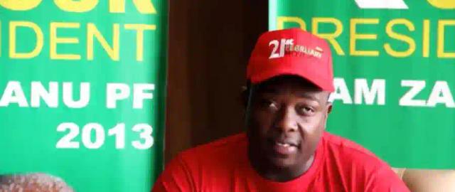 Former Zanu-PF Youth League Leader Chipanga Writes To Mnangagwa Begging To Be Readmitted