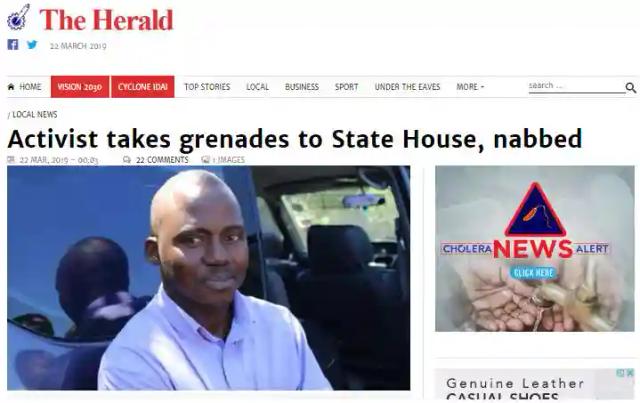 Freed Journalist To Sue The Herald Over Grenade Fake News
