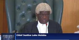 FULL TEXT: Chief Justice Luke Malaba Term Extension