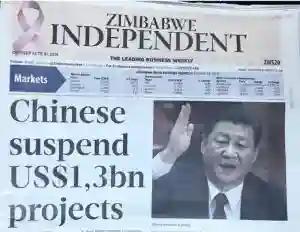 FULL THREAD: Govt Speaks On "China Suspends Projects Over RBZ Invasion Of Escrow Account" Reports