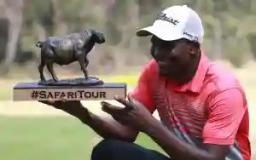 Golfer Robson Chinhoi Bags Third Safari Tour Tittle