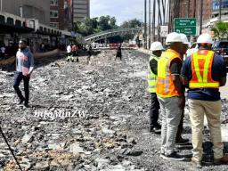 Govt Commences Rehabilitation Of Roads In Harare In Preparation For SADC Summit