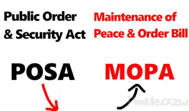Govt Gazettes MOPO ACT Which Repeals POSA (PDF)