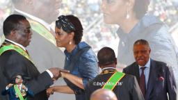 Grace Mugabe And Some G40 Members Attend President Mnangagwa's Inauguration