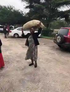 Granny Walks From Mbare To Highlands Carrying Gifts For Cyclone Survivors