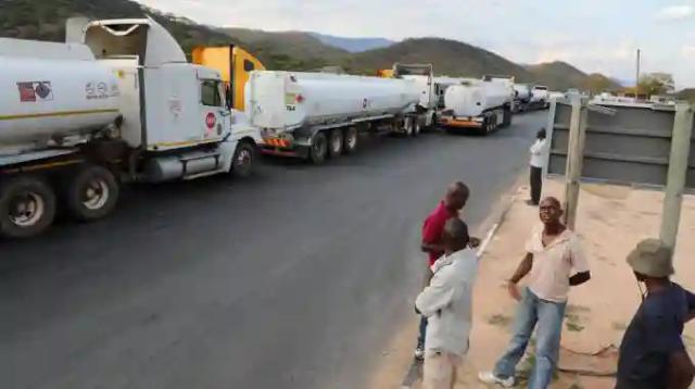 Haulage Truck Drivers Stage Protest Against ZIMRA