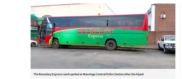 Hijacked Bus Crew Face Lockdown Breach Charges - ZRP