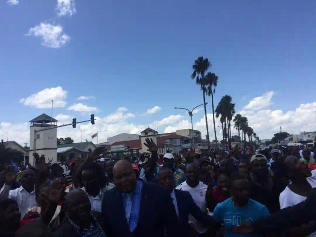 Huge Crowd Turn Out In Solidarity With Job Sikhala {Full Text}