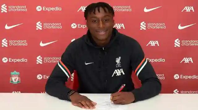Isaac Mabaya Signs New Liverpool Contract