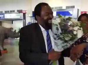 James Makamba Returns To Zim After Self-Imposed Exile