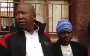 Julius Malema Mourns Grandmother