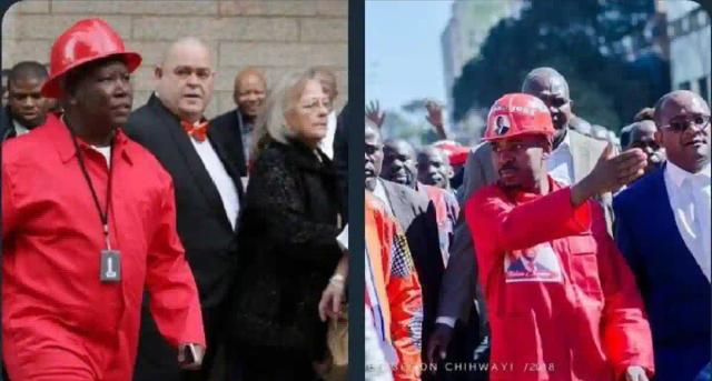 Julius Malema's "Give Me A Sign Mama Winnie" And Chamisa's "This Is The Sign" Compared