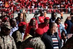 Julius Malema's Party Wishes Mugabe Speedy Recovery