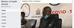 JUST  IN: Zambia's Health Minister Tests Positive For Coronavirus