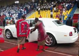 King Mswati III Buys 120 BMWs, 19 Rolls Royce Cars For Wives & Sons