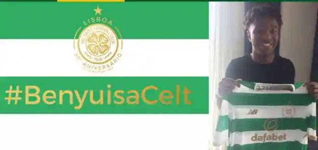 Kundai Benyu signs for Scottish champions Celtic