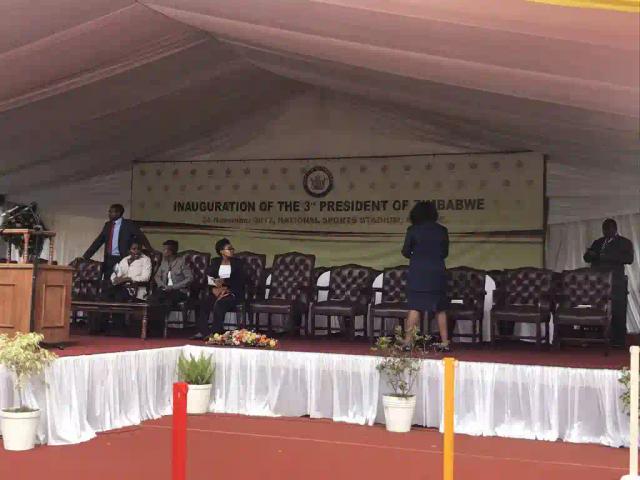 Live Video: The Inauguration Of Emmerson Mnangagwa