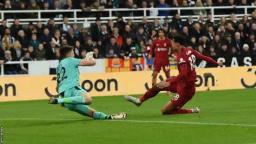 Liverpool End Newcastle’s 17-match Unbeaten Run
