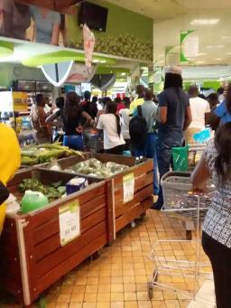 Major Retail Shops Run Out Of Basic Foodstuffs Due To Shutdown