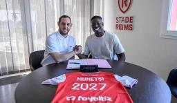 Marshall Munetsi Extends Stade de Reims Contract To 2027