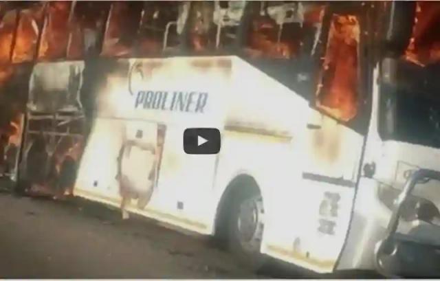 Mass burial for victims of Proliner bus crash who could not be identified